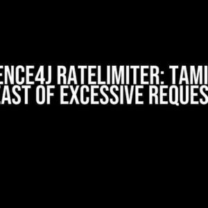 Resilience4j RateLimiter: Taming the Beast of Excessive Requests